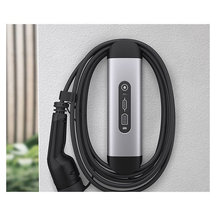 DEFA Solid 4,6kW 1F type2 - 6m fast kabel - BilligStyling