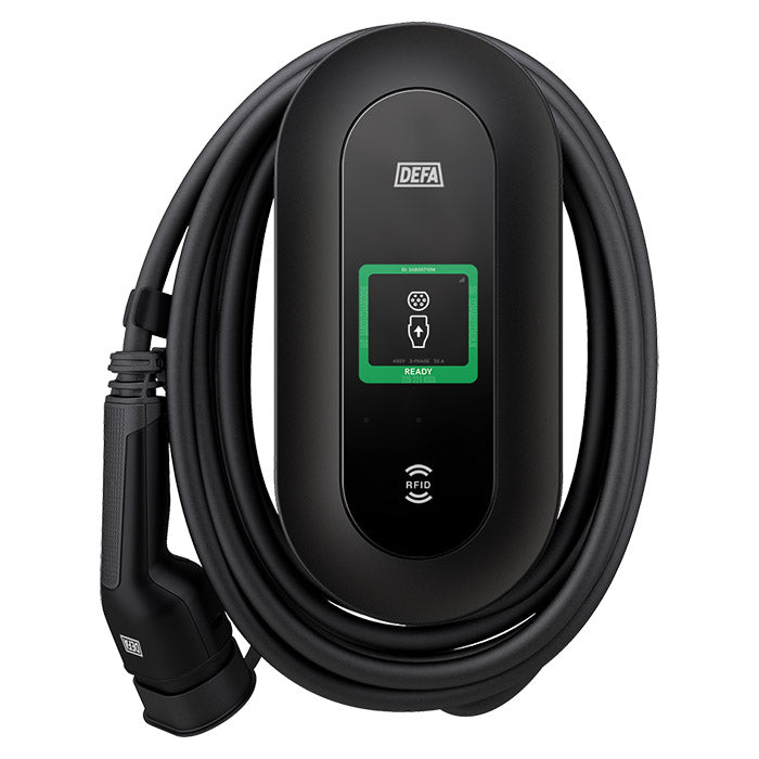 DEFA Power ladestation inkl. vægbeslag - 6 m. kabel 22kw - BilligStyling