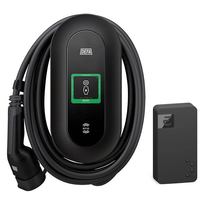 DEFA Power Solar ladestation 6 m. kabel 22kw defa