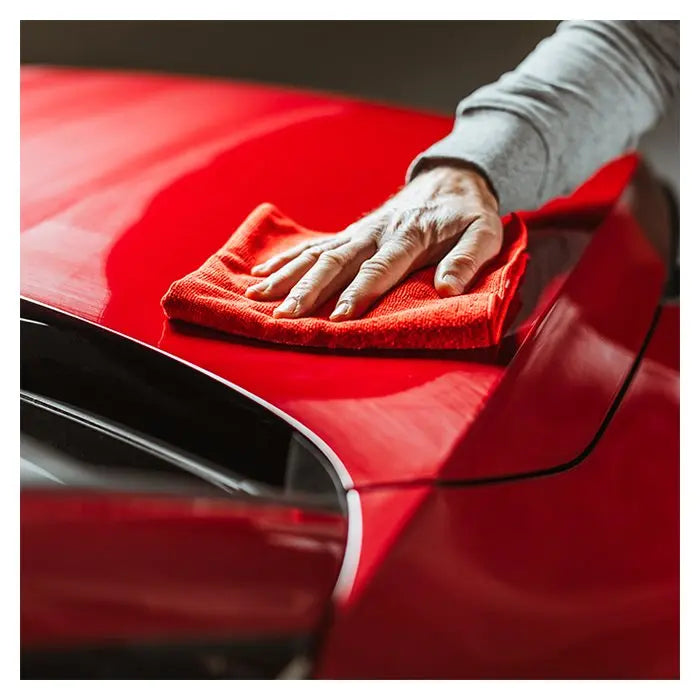 Autoglym Mikrofiberklud - Rød Hi-Tech Finishing - BilligStyling
