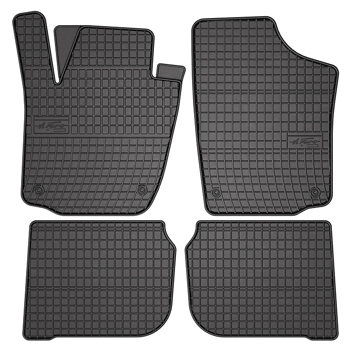 Gummimåtter Seat Toledo IV, Skoda Rapid, 2012-2019 frogum
