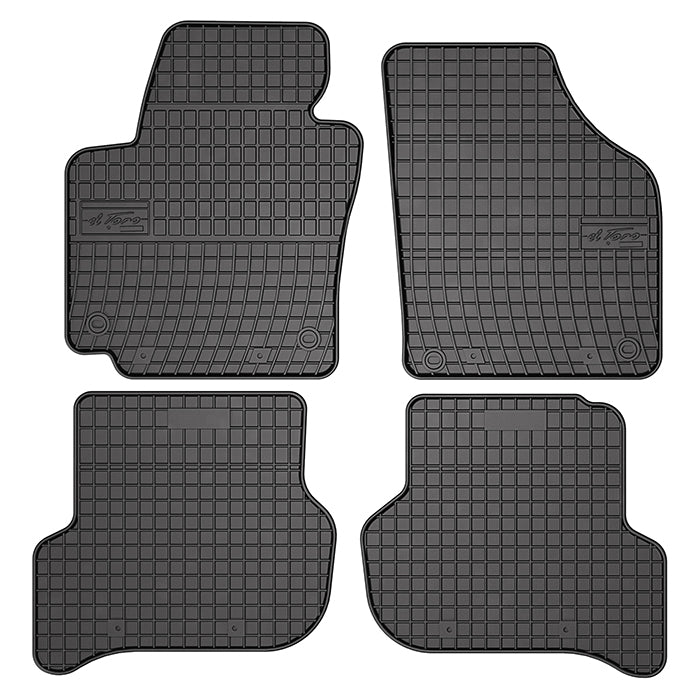 Gummimåtter SEAT Altea minivan 2004-2015 frogum