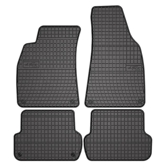 Gummimåtter Audi A4 B6 00-06, A4 B7 04-08, Seat Exo 08- frogum