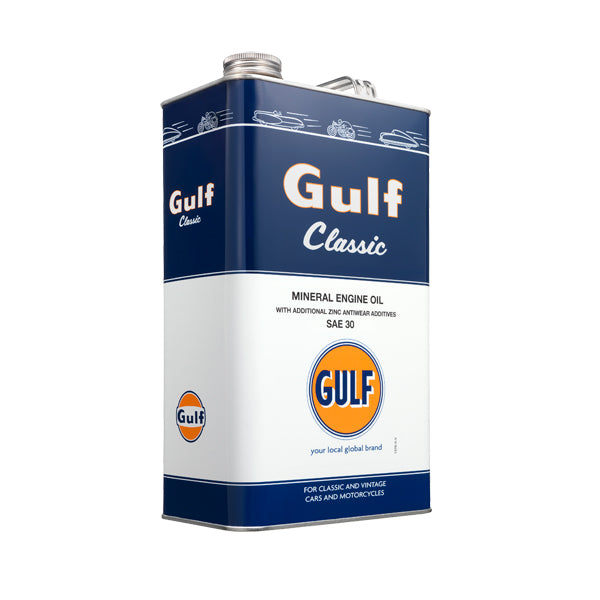 Gulf Classic SAE 30, 5 liter gulf