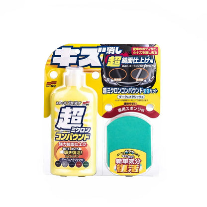 Soft99 Lakrens - Micro Liquid Compound Dark &amp; Metallic (250 ml) - BilligStyling