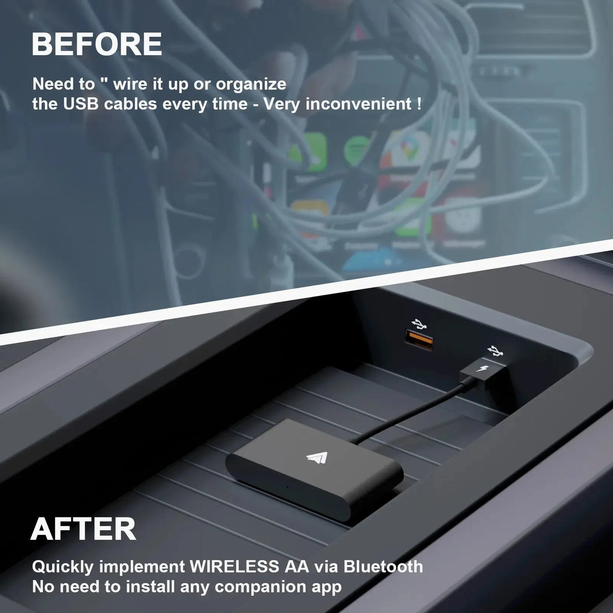 Android Auto, trådløs adapter - BilligStyling