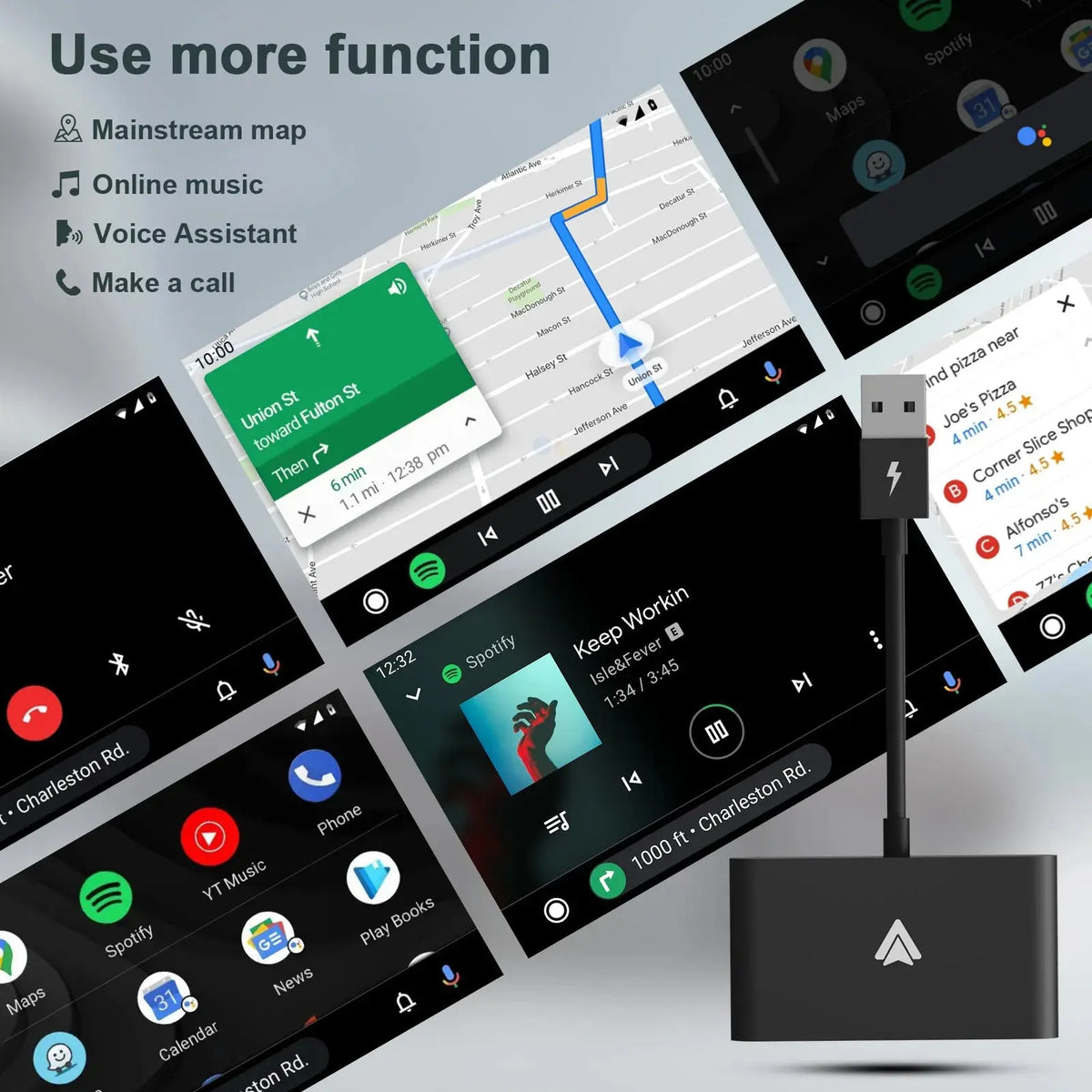Android Auto, trådløs adapter - BilligStyling