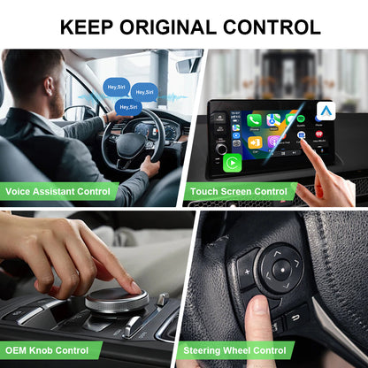 Mini trådløs adapter til Apple CarPlay &amp; Android Auto BilligStyling