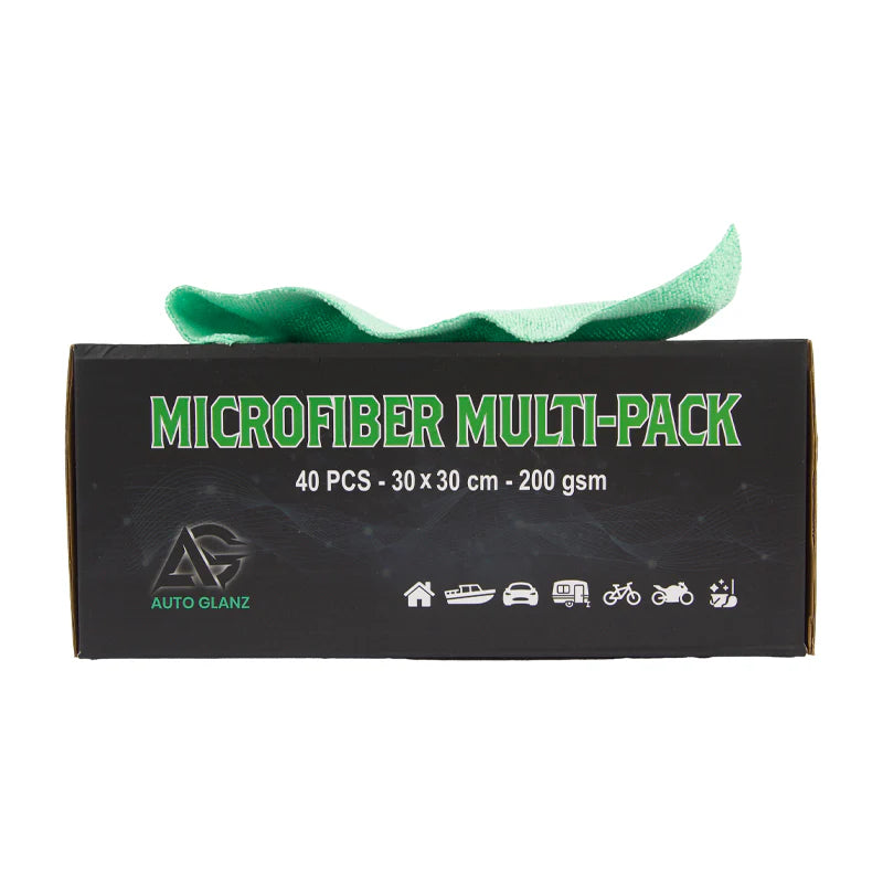 Auto Glanz Microfiber Multi-Pack (40 stk) - BilligStyling