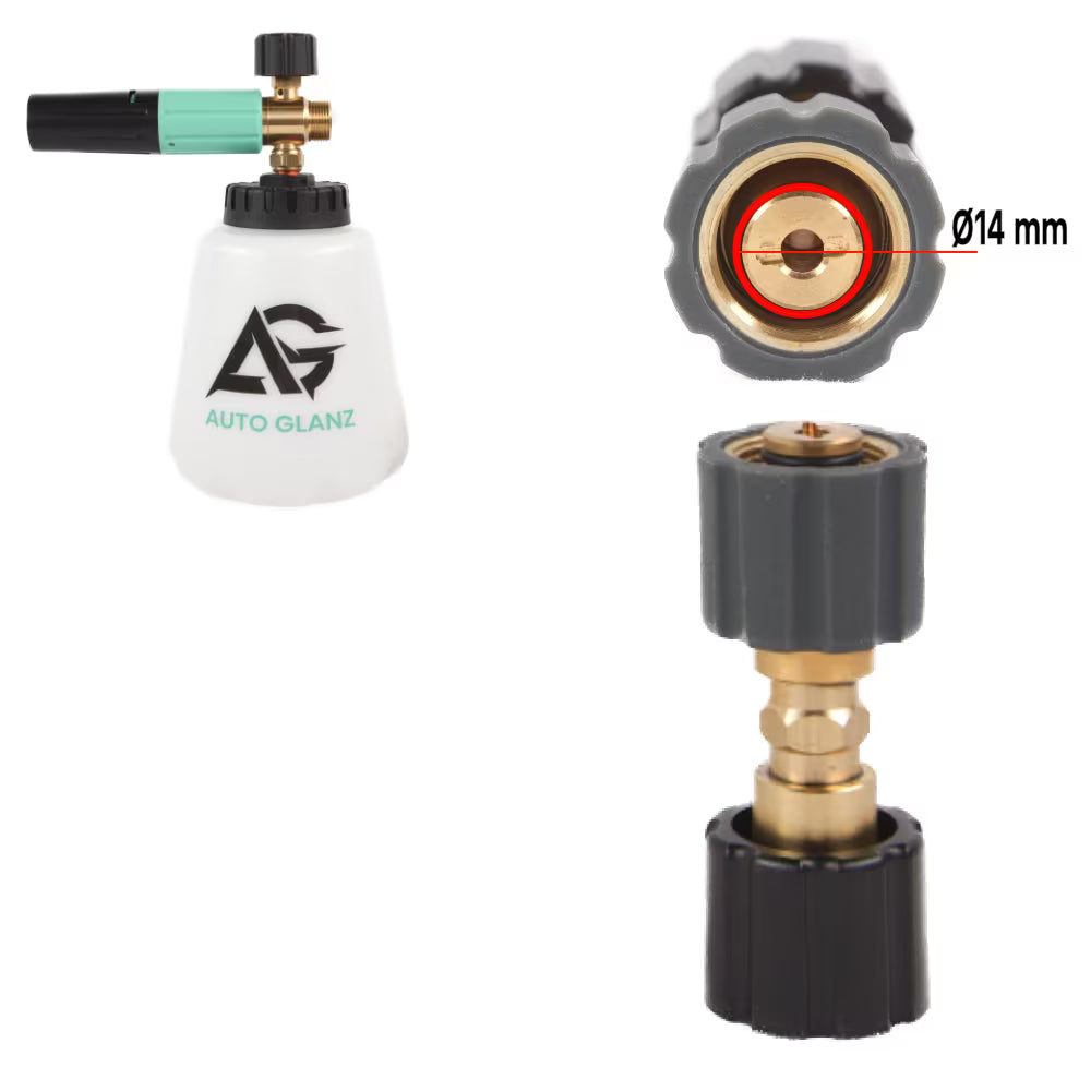 Auto Glanz Skumforvask og Skumlanse Kit Auto Glanz
