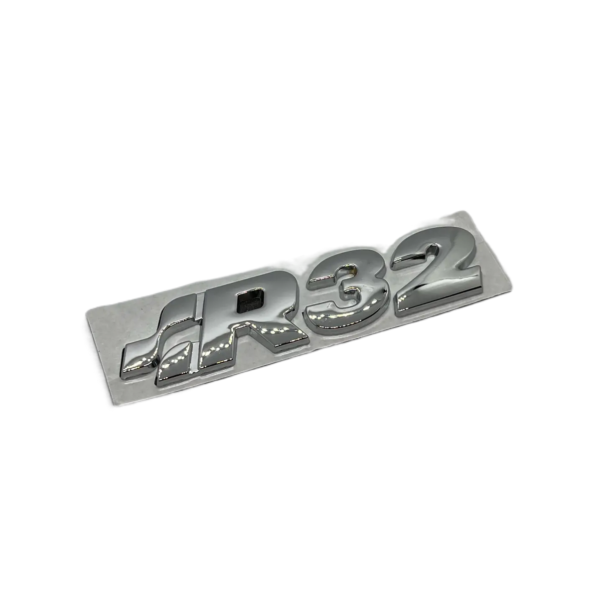 Volkswagen R32 emblem, Sølv - BilligStyling