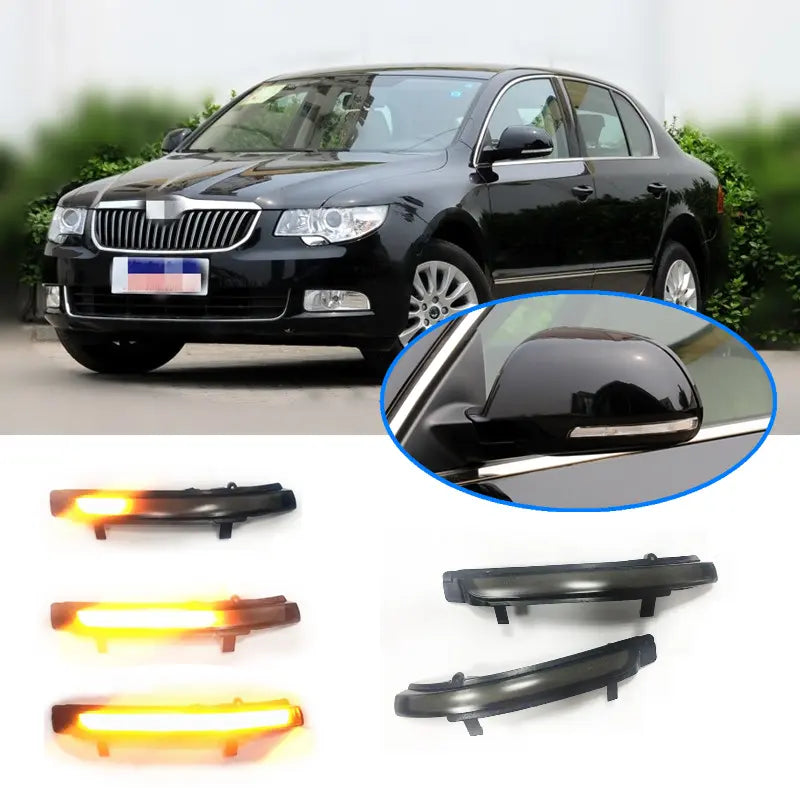 Dynamisk blinklys - Skoda Octavia/Superb (2008-2014) - BilligStyling
