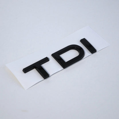 TDI emblem, Sort - BilligStyling