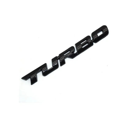 TURBO emblem, universal. Flere farver - BilligStyling