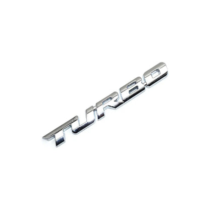 TURBO emblem, universal. Flere farver - BilligStyling