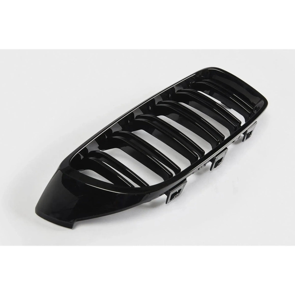 BMW 4-serie frontgrill nyrer - F32/F33/F36 - Sort højglans - Komplet sæt - BilligStyling